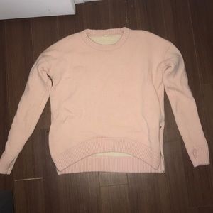 Pink Lululemon Sweater